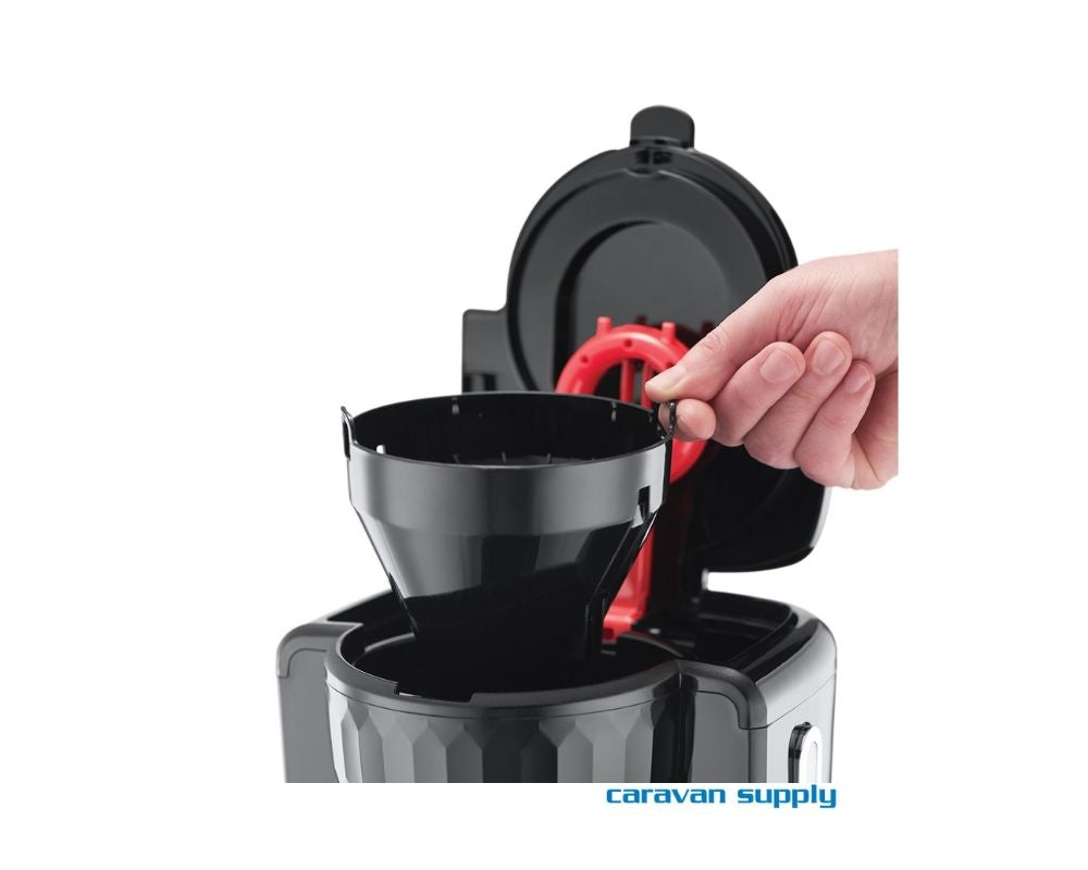 KAFFETRAKTER RUSSEL HOBBS HONEYCOMB SVART