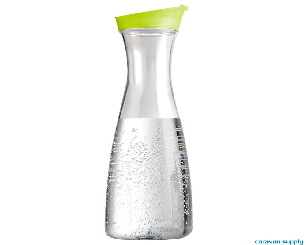 KARAFFEL BRUNNER 1L M/ LIMEGRØNT LOKK