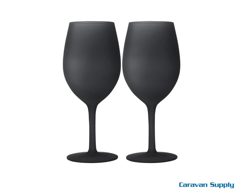 VINGLASS BRUNNER SVARTSATIN