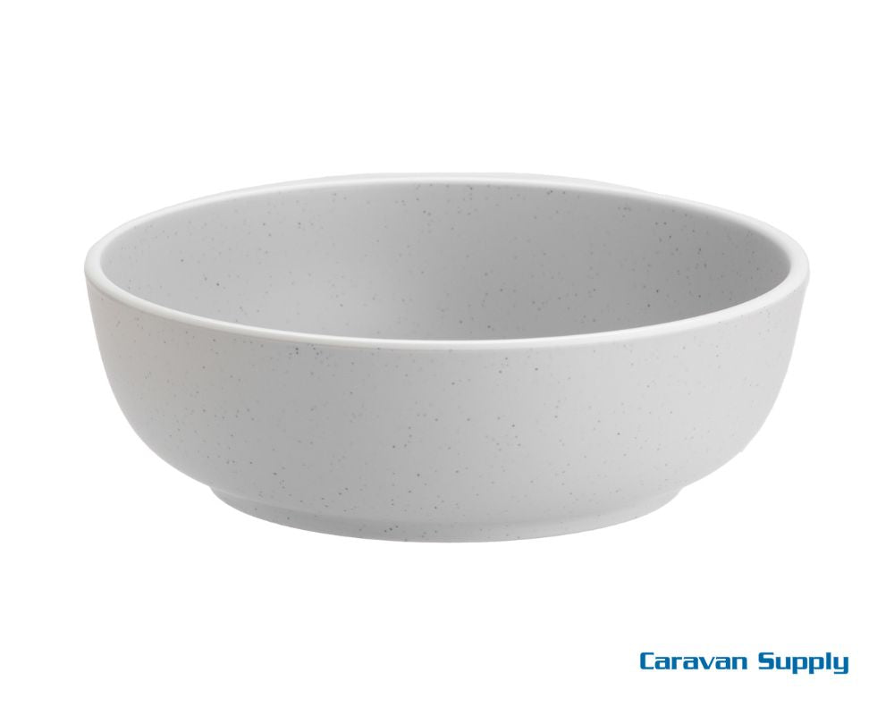 SALAT BOLLE BRUNNER DOLOMIT LYS GRÅ Ø25 CM