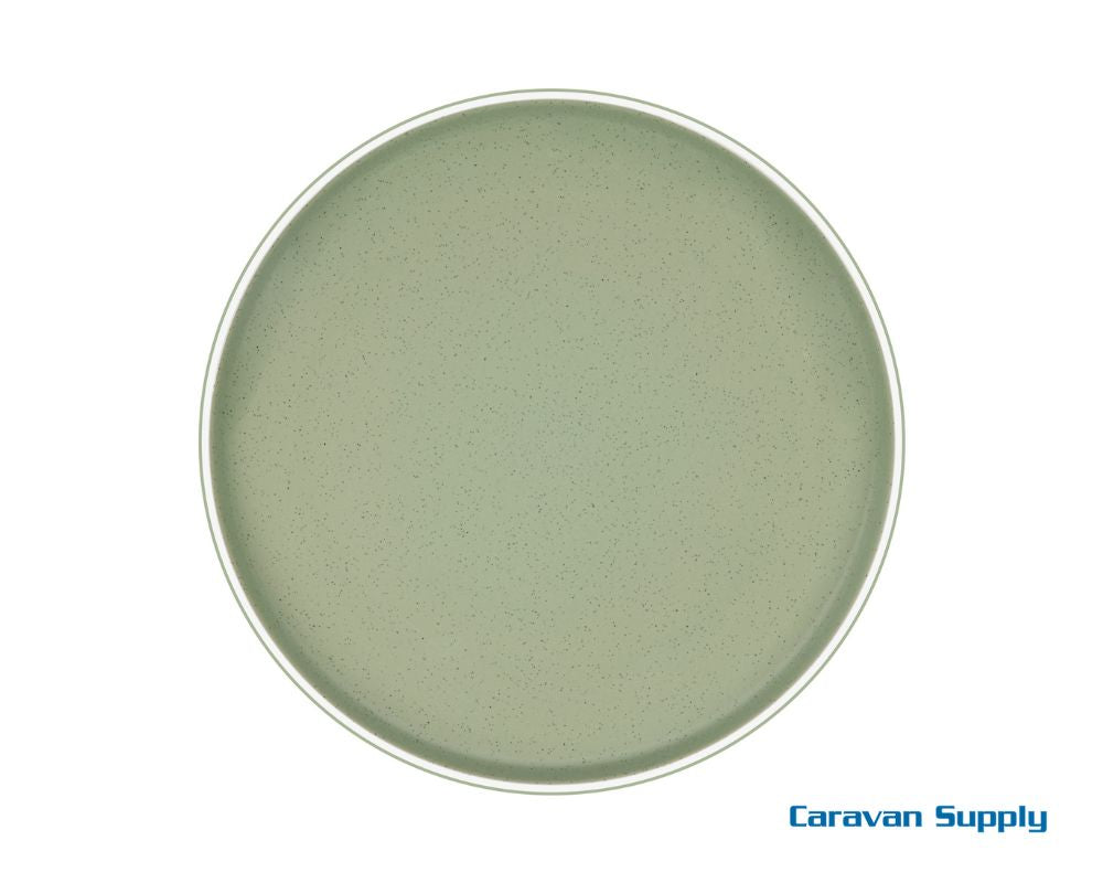 ASJETT BRUNNER DOLOMIT GRØNN Ø 21 CM