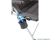 CAMPINGSTOL BRUNNER RAPTOR NG POLSTRET SVART/GRÅ