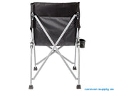 CAMPINGSTOL BRUNNER RAPTOR NG POLSTRET SVART/GRÅ