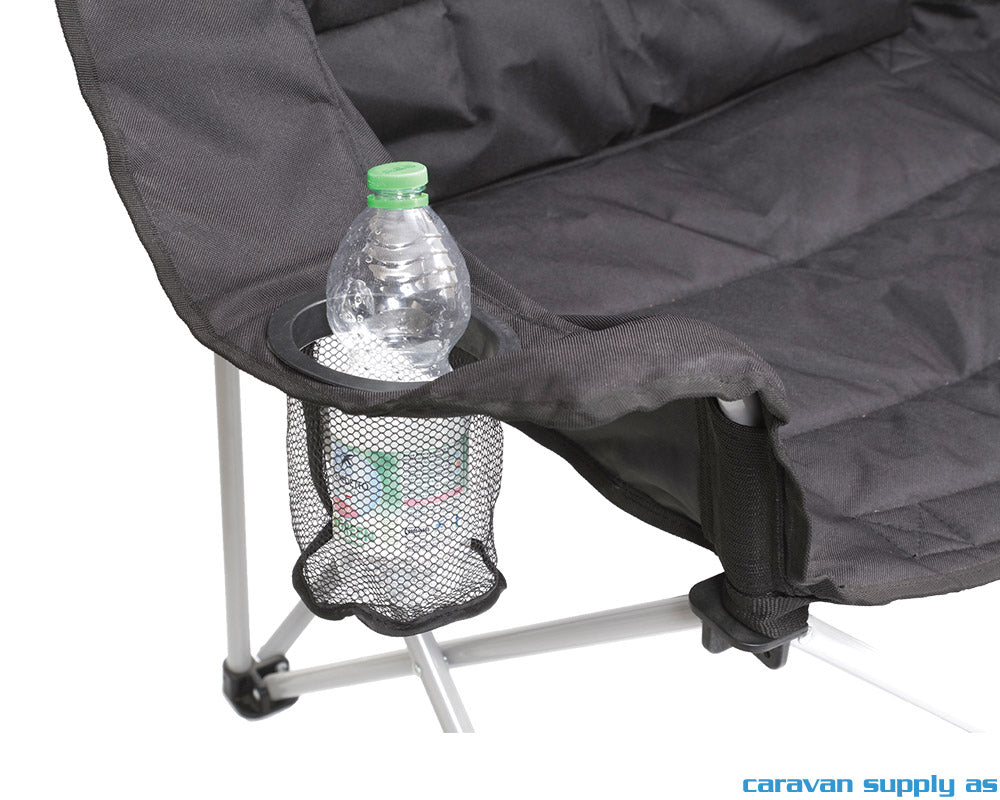 CAMPINGSTOL BRUNNER ACTION SOFA RENDEZ-VOUS SVART