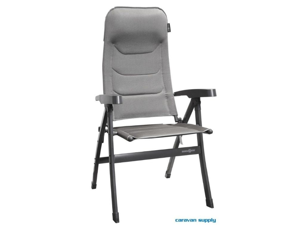 CAMPINGSTOL BRUNNER DREAM 3D BOWLEG LYSGRÅ