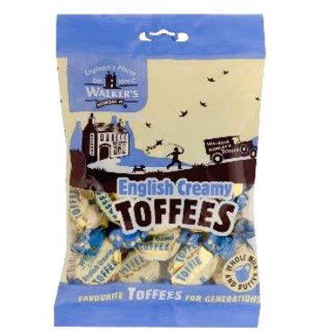 Walkers eng Creamy Toffee pose vekt 150g