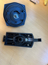 DØRLÅS KOMPLETT M/SYLINDER OG 2 NØKLER UNIVERSAL