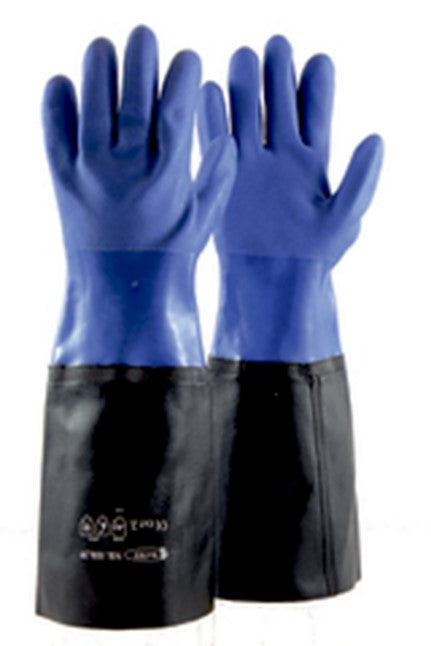 FISKEHANSKE, 43 CM, BLÅ