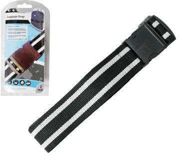 BAGASJEBELTE SVART 180 CM