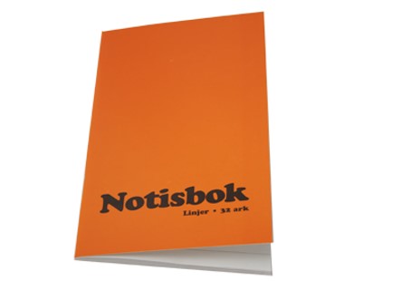 NOTISBOK 105 X 170 MM 32 ARK