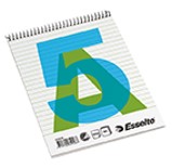 SPIRALBLOKK A5 LINJER 60G/80 ARK