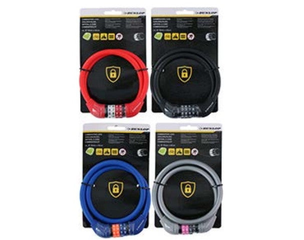 SYKKELLÅS KOMBINASJON 10MM X 65 CM