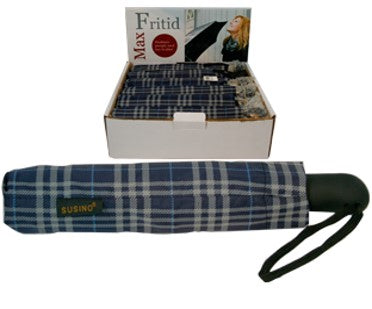 PARAPLY RUTEMØNSTER 107 CM