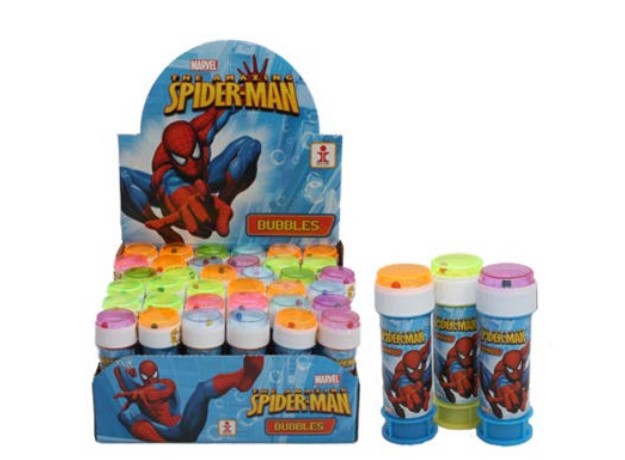 SÅPEBOBLER 60ML SPIDERMAN DISP