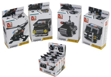 BYGGEKLOSSER POLITI LITEN 4+