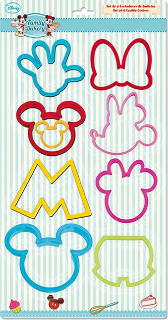 KAKEFORMER 9 DEL  DISNEY