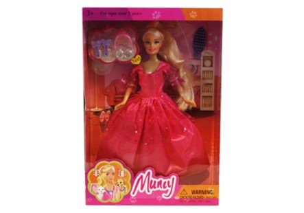 DUKKE MUNCY MED KJOLE