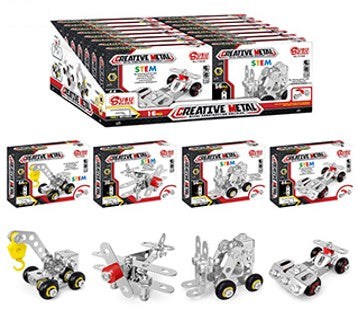 BYGGESETT METALL KJØRETØY