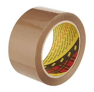 SCOTCH EMBALLASJETAPE BRUN