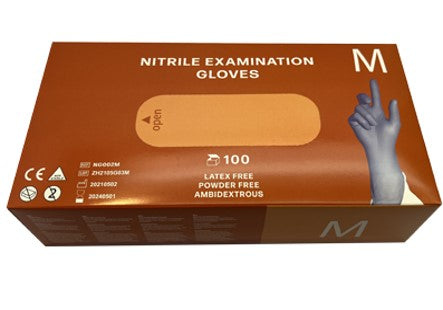 ENGANGSHANSKE NITRIL MEDIUM 100 PK