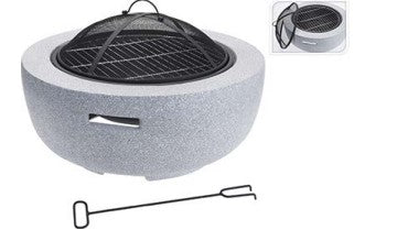 BÅLPANNE KULL GRILL 60 x 60 x 34 CM