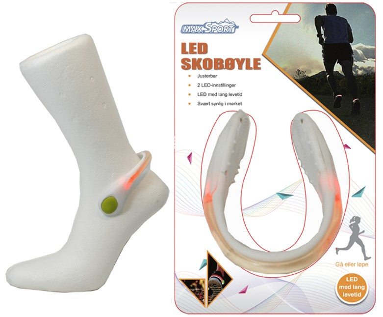 LED SKOBØYLE DISP M BATTERI