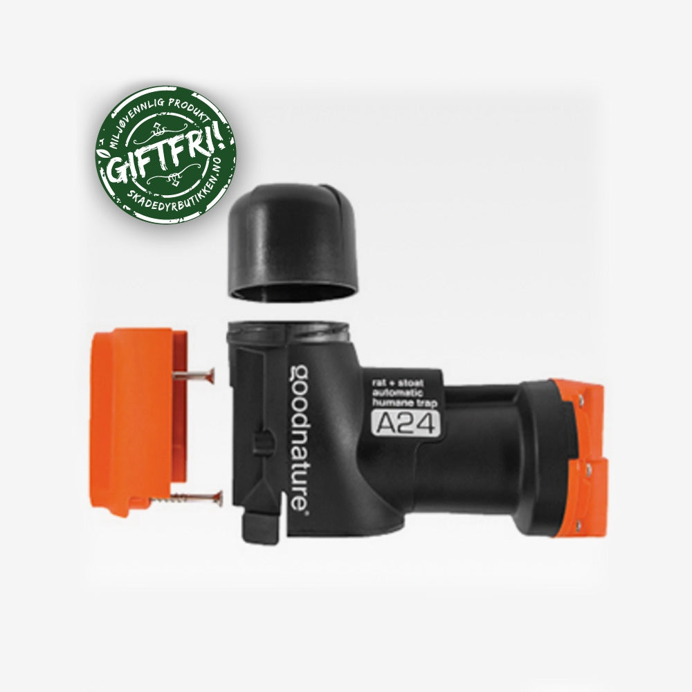 GoodNature Muse og Rottefelle med teller