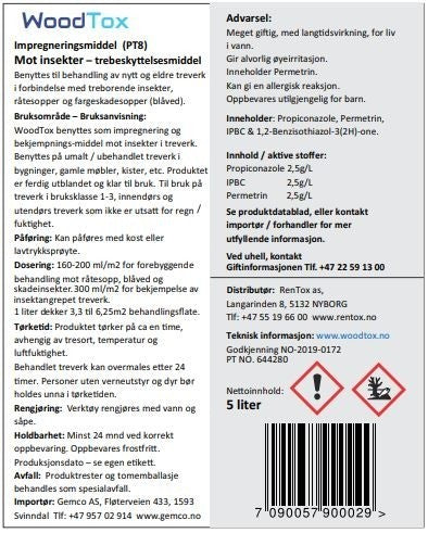 Woodtox Universal Insektsmiddel 1 Liter