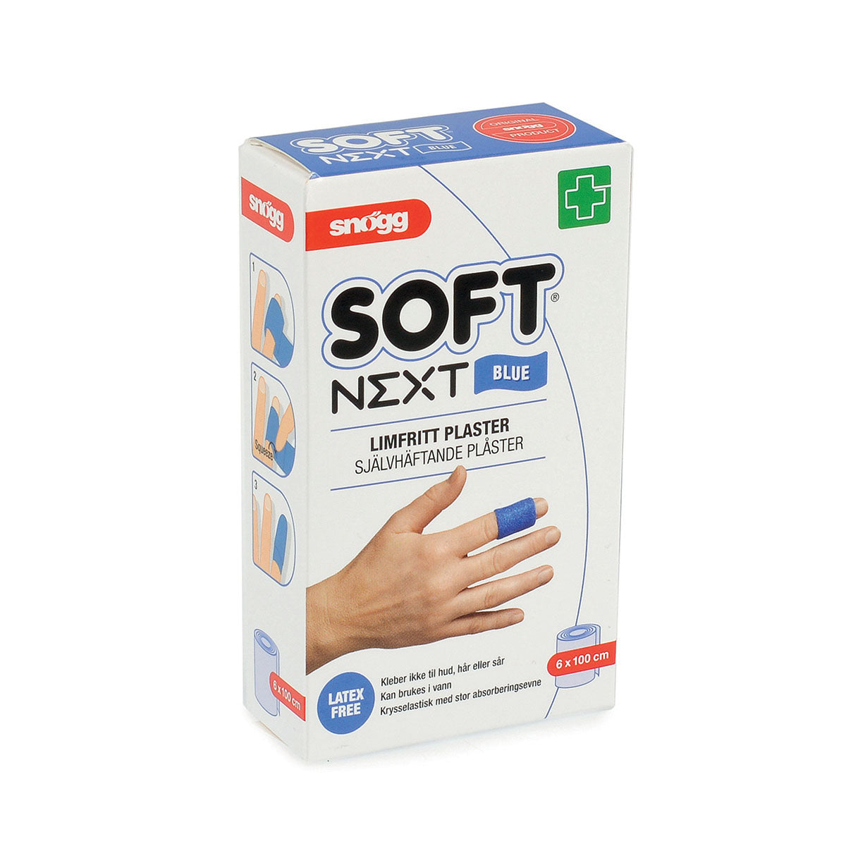 Soft NEXT 6 cm x 1 m Blå