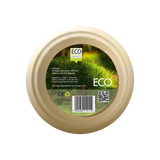 Tallerken dyp bagasse 400ml 25pk