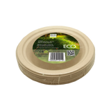 Tallerken dyp bagasse 400ml 25pk