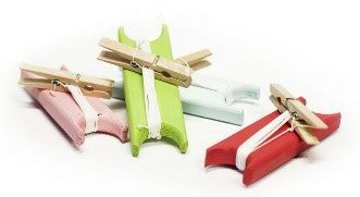 KRABBESNØRE FARGET MED KLYPE OG SNOR