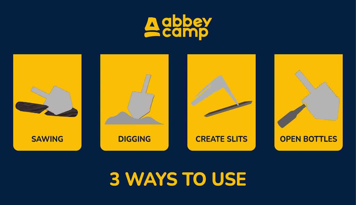 Pioner  Sammenleggbar Spade og Hakke