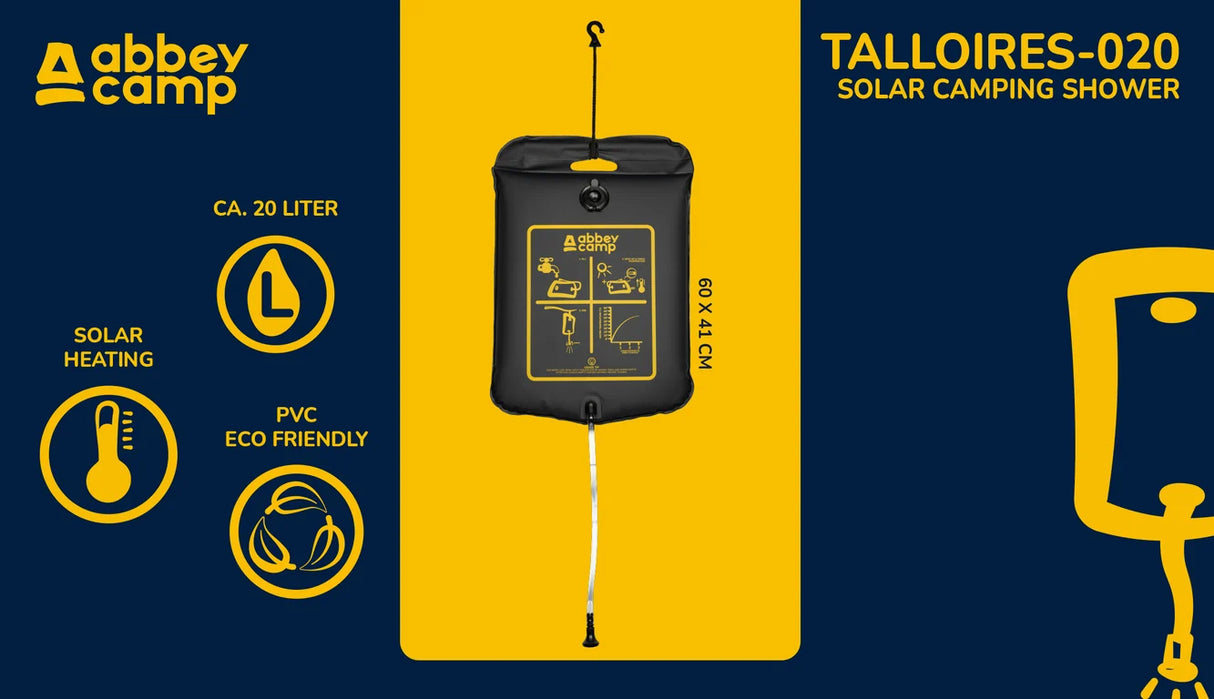 DUSJ FOR UTENDØRS BRUK - 20 LITER