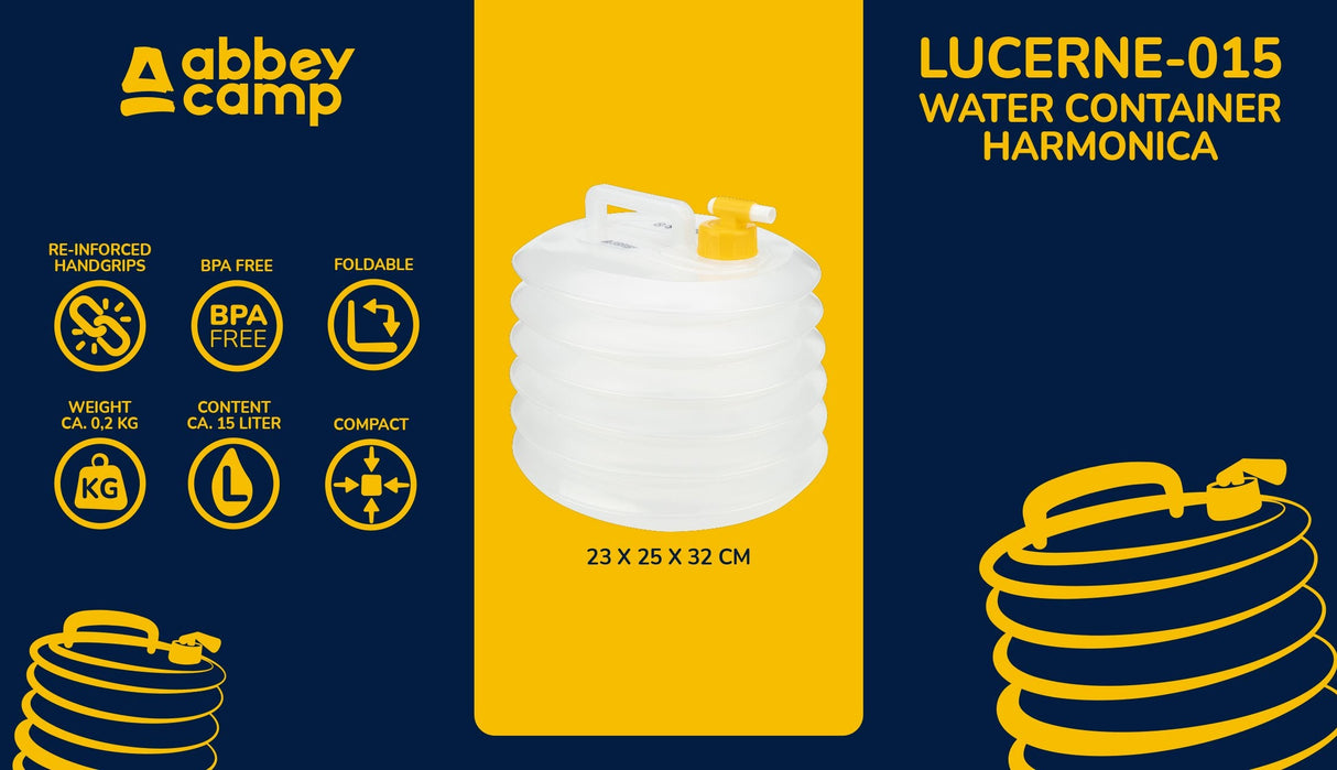 Vannkanne 15 liter Lucerne 015