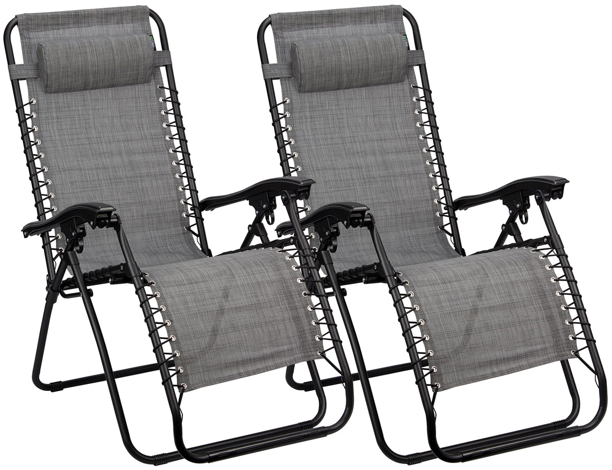 Chaise longue campingstol IV 2-pk