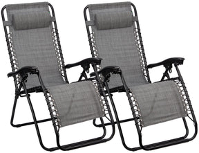Chaise longue campingstol IV 2-pk