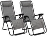 Chaise longue campingstol IV 2-pk