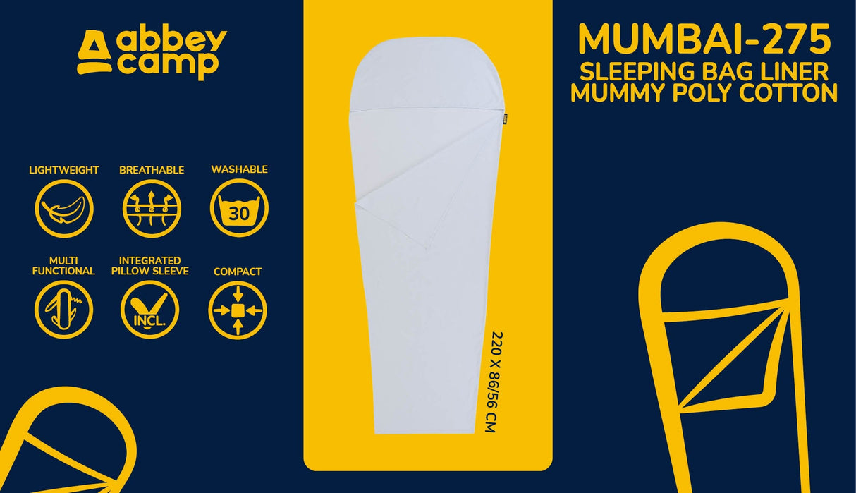 Mumieformet lakenpose i polycotton Mumbai 275