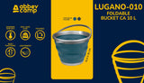 Sammenleggbar bøtte 10 liter Lugano 010
