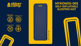 Selvoppblåsbar liggematte 5 cm Mykonos 065