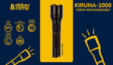 Oppladbar lommelykt Kiruna 1000