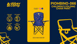 Sammenleggbar barnestol Piombino print