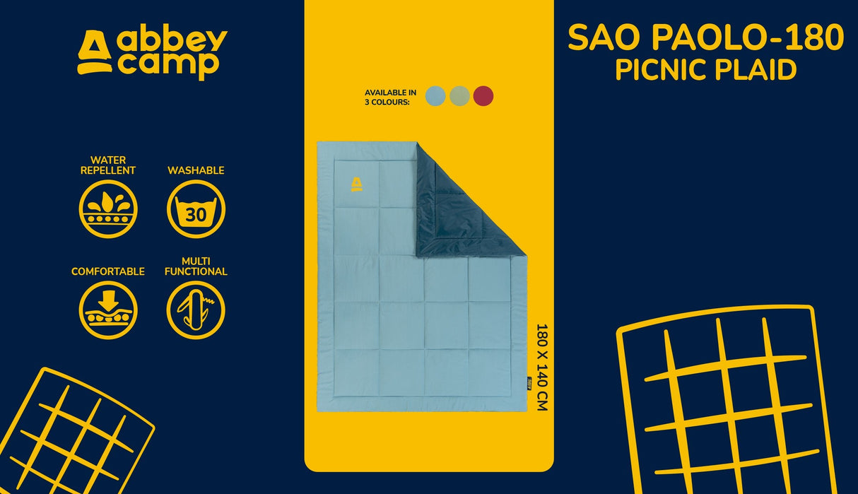 Vattert piknikteppe São Paulo 180
