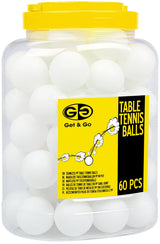 Campingbord Tennis Balls Pp In Jar 60 Pieces – Stabilt og sammenleggbart