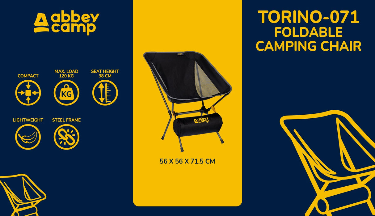 Campingstol Compact Low Torino 071