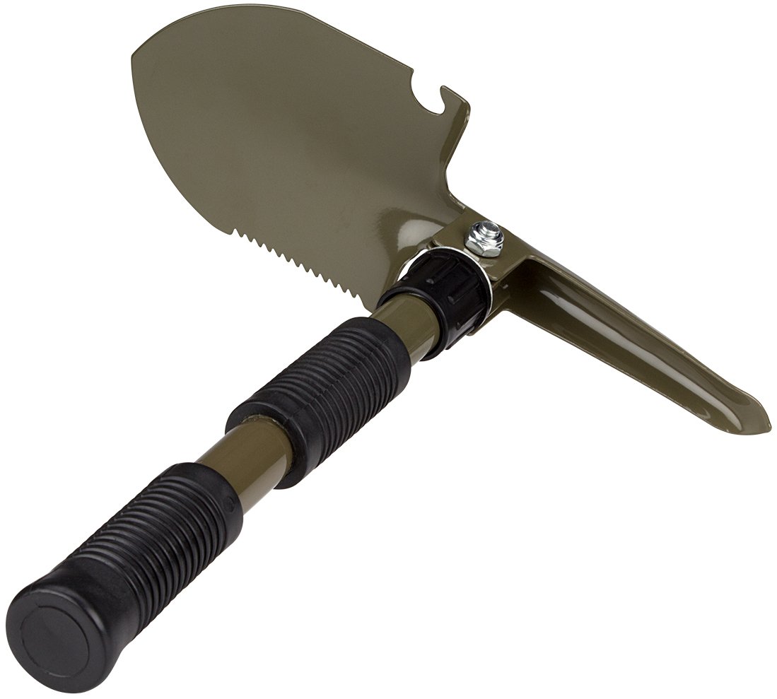 Sammenleggbar pionerspade med hakke Cornwall 040