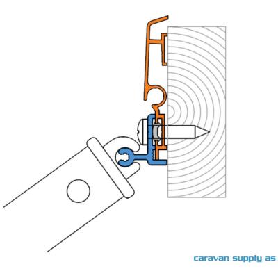 ADAPTER TIL THULE SPORT G2 W150/HOBBY (2014) 30717