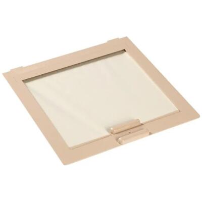 Rullgardin til takluke 40x40cm MPK42 beige ramme