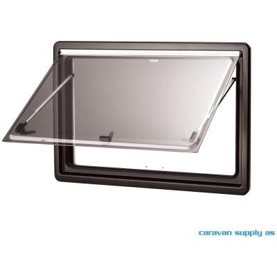 Glass 1418x484mm til vindu S4 1450x550mm